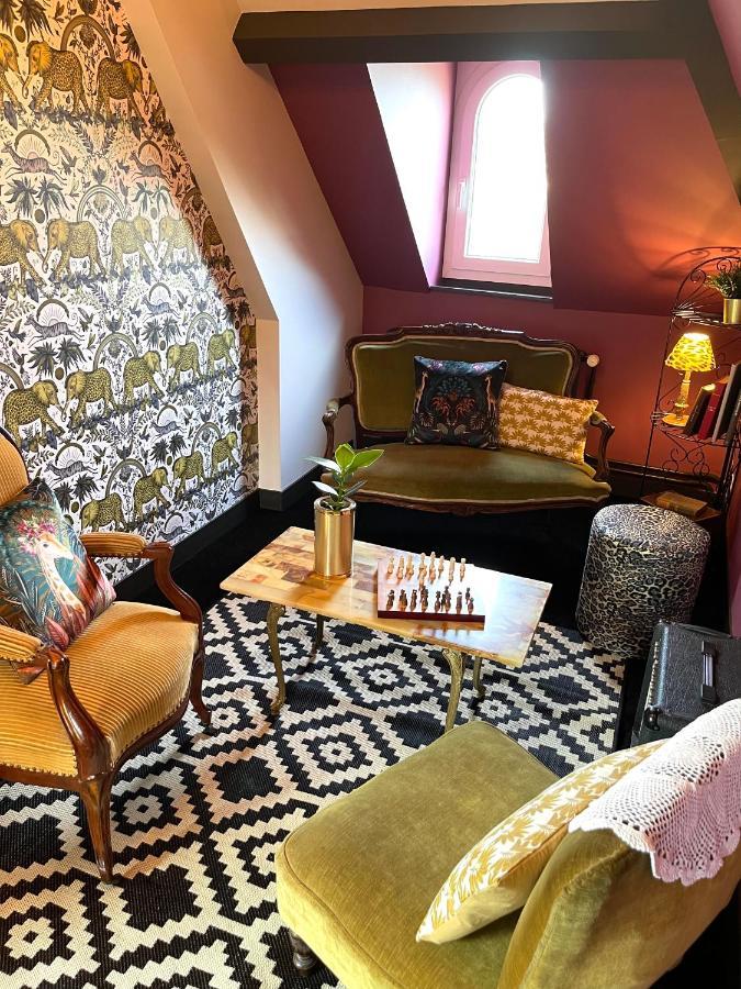 Le Clos Marguerite Parking Prive イポール エクステリア 写真